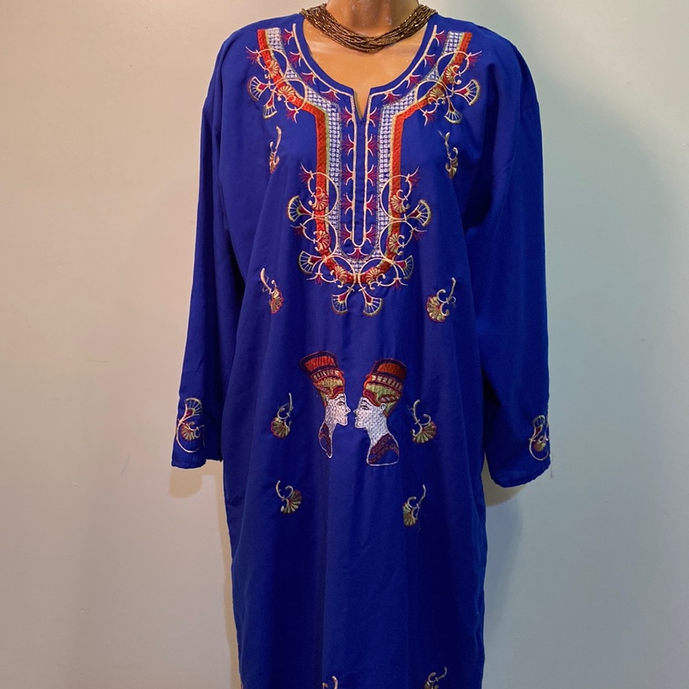 NWOT Stitched Pattern Size XL African Maxi Attire